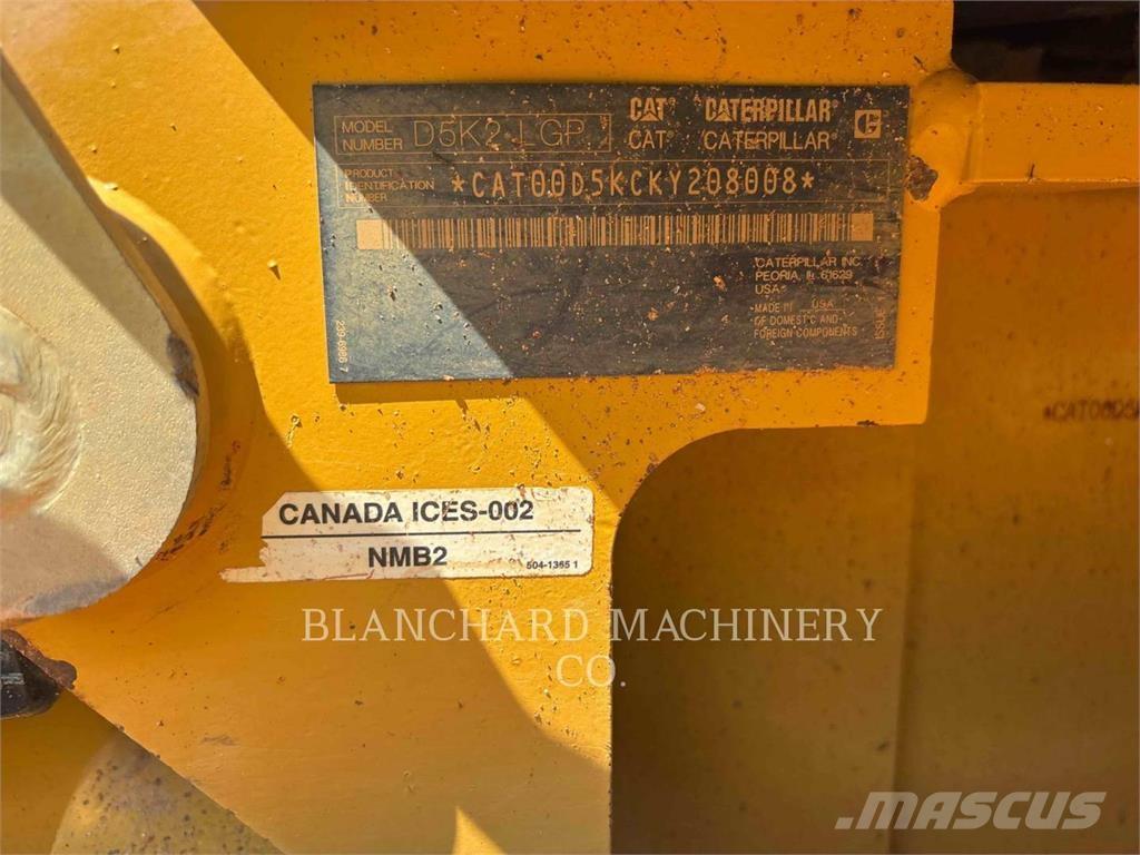 CAT D5K2 LGP Crawler dozers