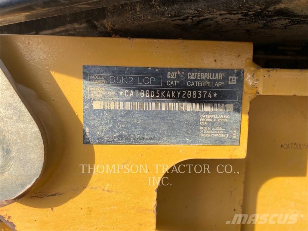 CAT D5K2 LGP Crawler dozers