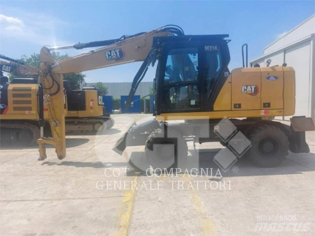 CAT M314 Wheeled excavators