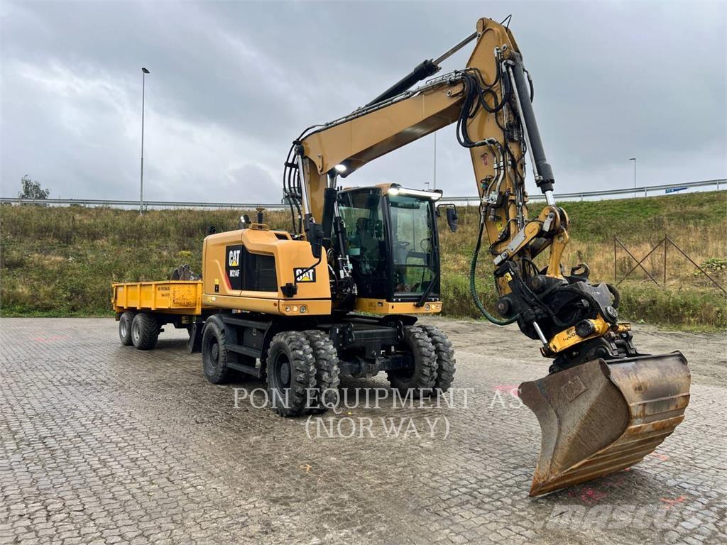 CAT M314F Wheeled excavators