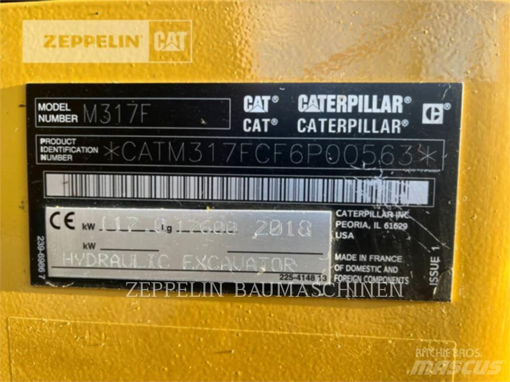 CAT M317F Wheeled excavators