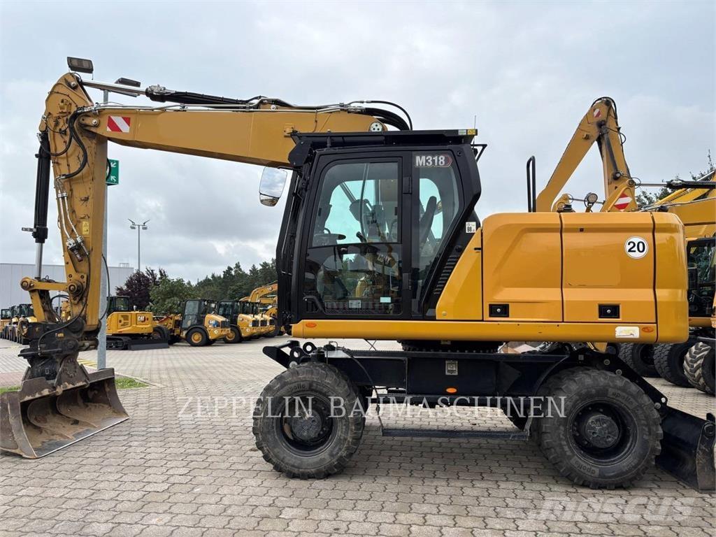 CAT M318-07A Wheeled excavators