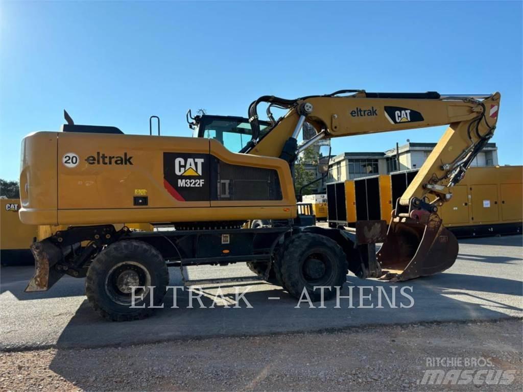 CAT M322F Wheeled excavators