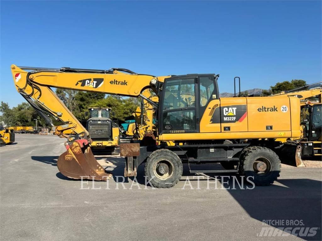 CAT M322F Wheeled excavators