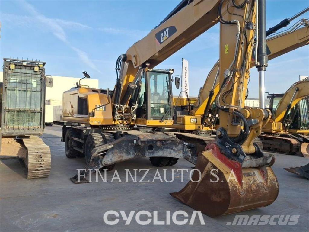 CAT M322F Wheeled excavators