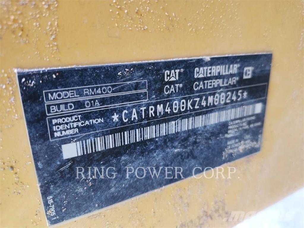 CAT RM400 Asphalt recycling