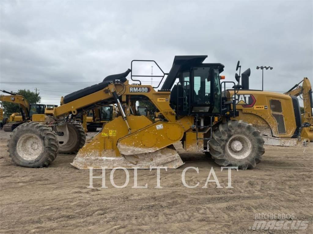 CAT RM400 CAB Asphalt recycling