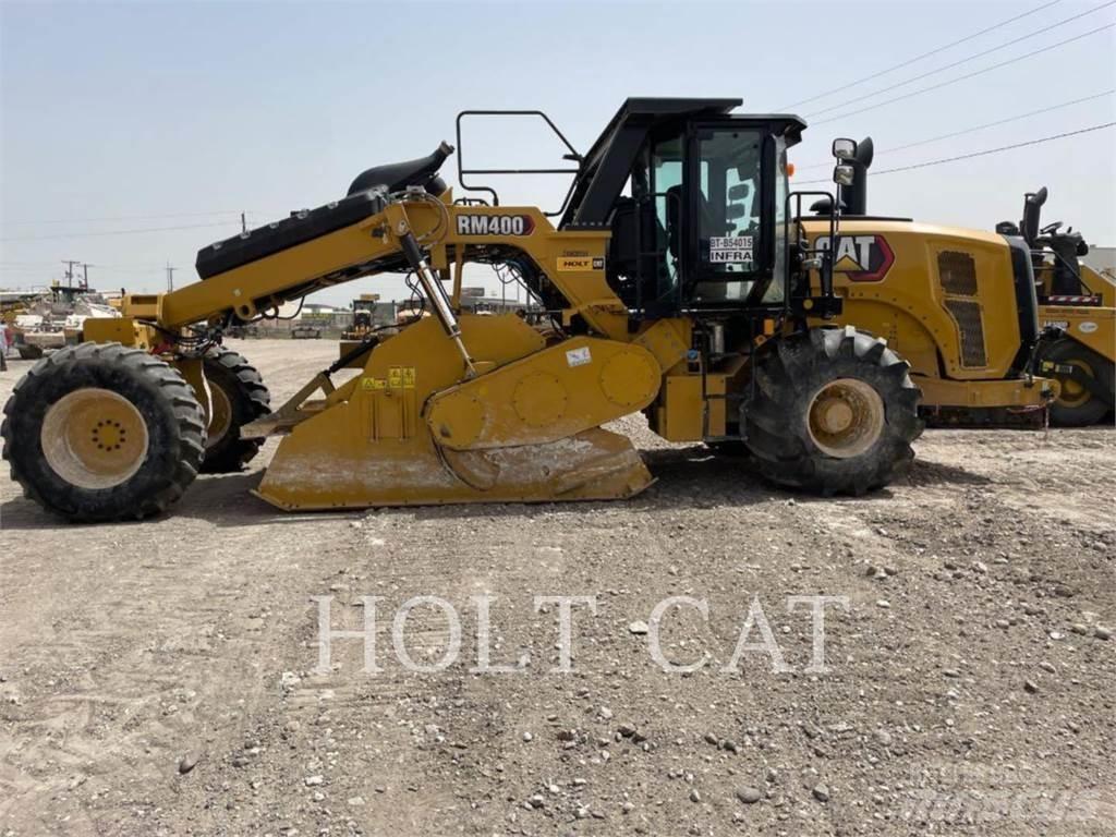 CAT RM400 CAB Asphalt recycling