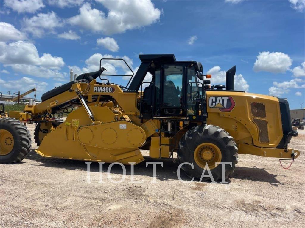 CAT RM400 CAB Asphalt recycling