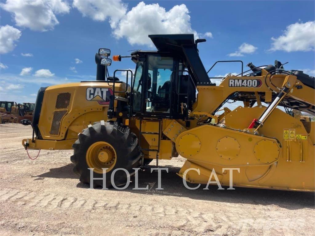 CAT RM400 CAB Asphalt recycling