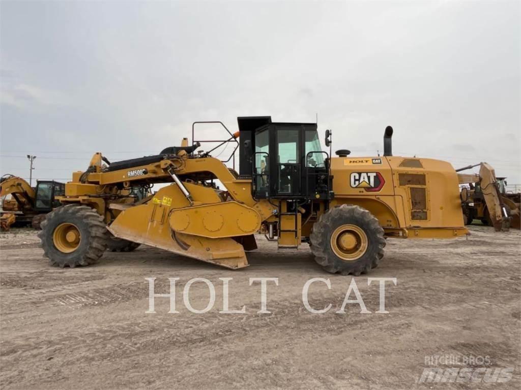 CAT RM500B CAB Asphalt recycling