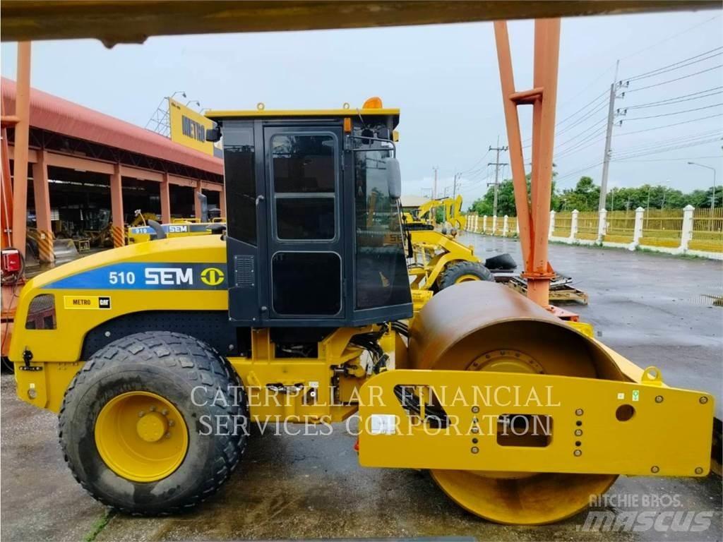 CAT SEM510 Single drum rollers