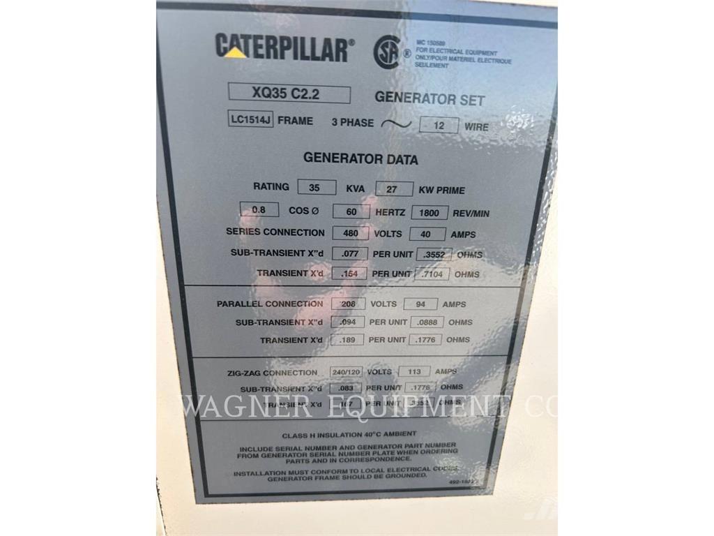 CAT XQ 35 Other Generators