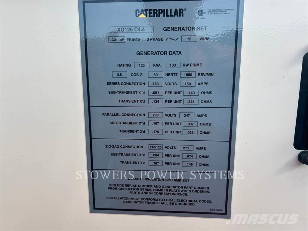 CAT XQ125 Other Generators