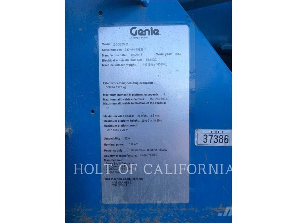 Genie BOOM Z30 Articulated boom lifts