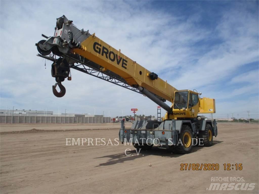 Grove RT600E All terrain cranes