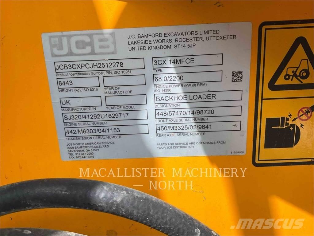 JCB 3CX Backhoe