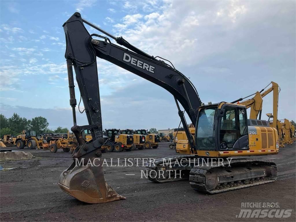 John Deere 210G Crawler excavators