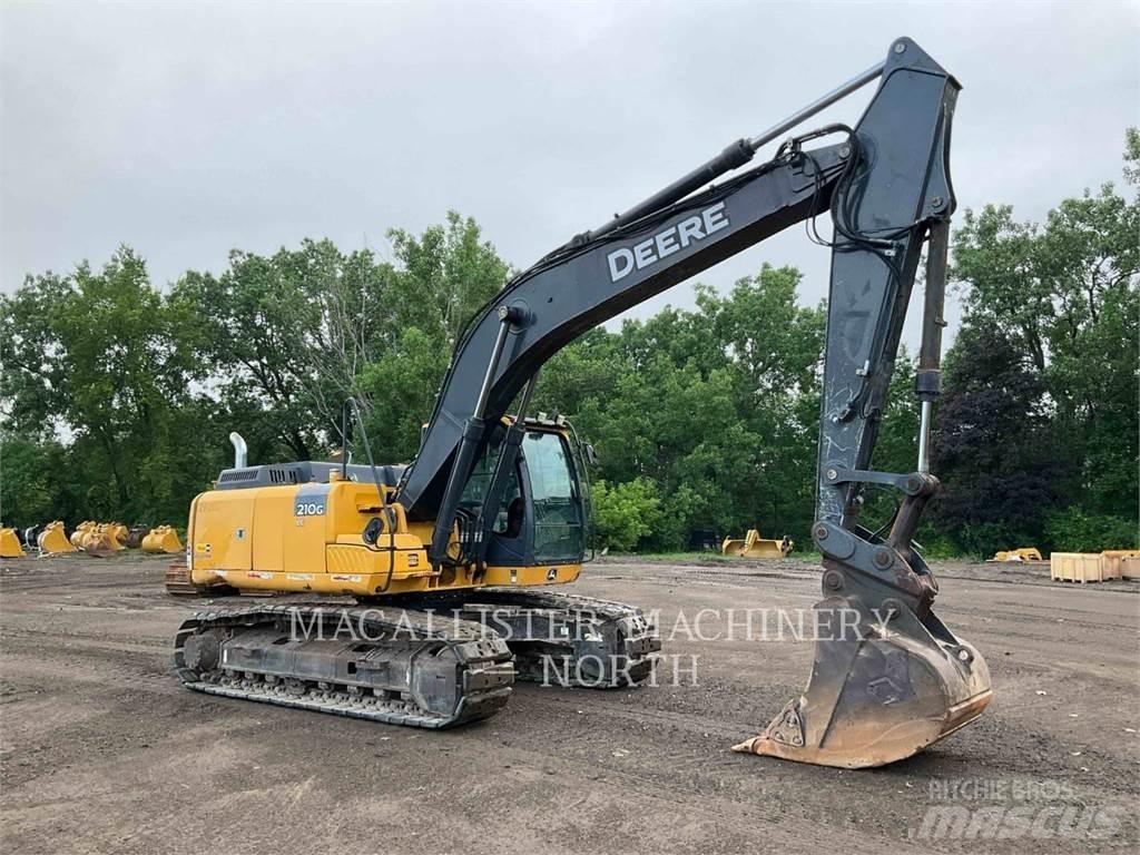 John Deere 210G Crawler excavators