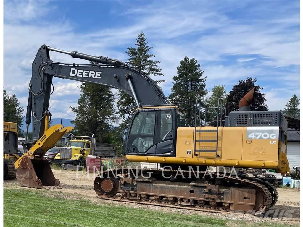 John Deere 470G Crawler excavators