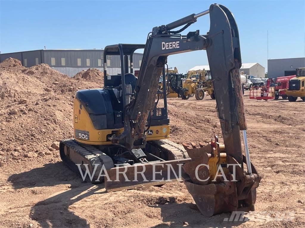 John Deere 50G Crawler excavators