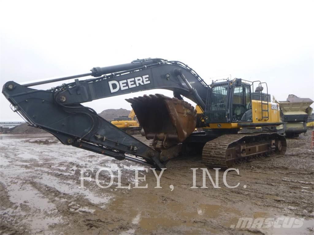 John Deere & CO. 470G Crawler excavators