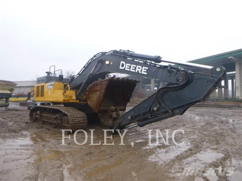 John Deere & CO. 470G Crawler excavators