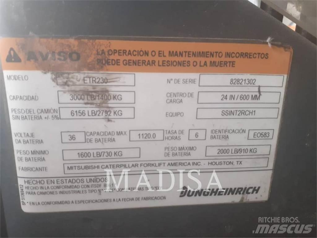 Jungheinrich ETR230D Electric forklift trucks