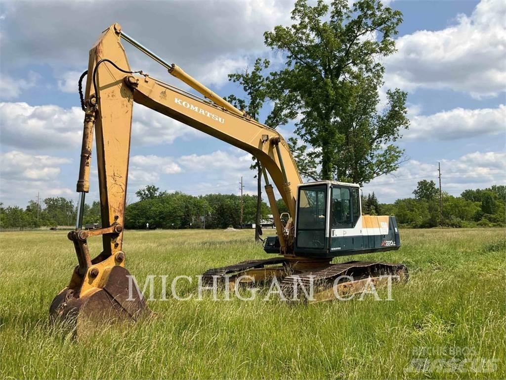 Komatsu PC220 Crawler excavators