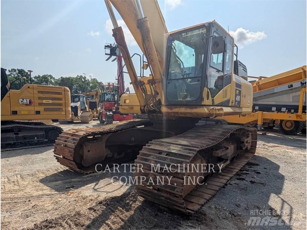 Komatsu PC490 Crawler excavators