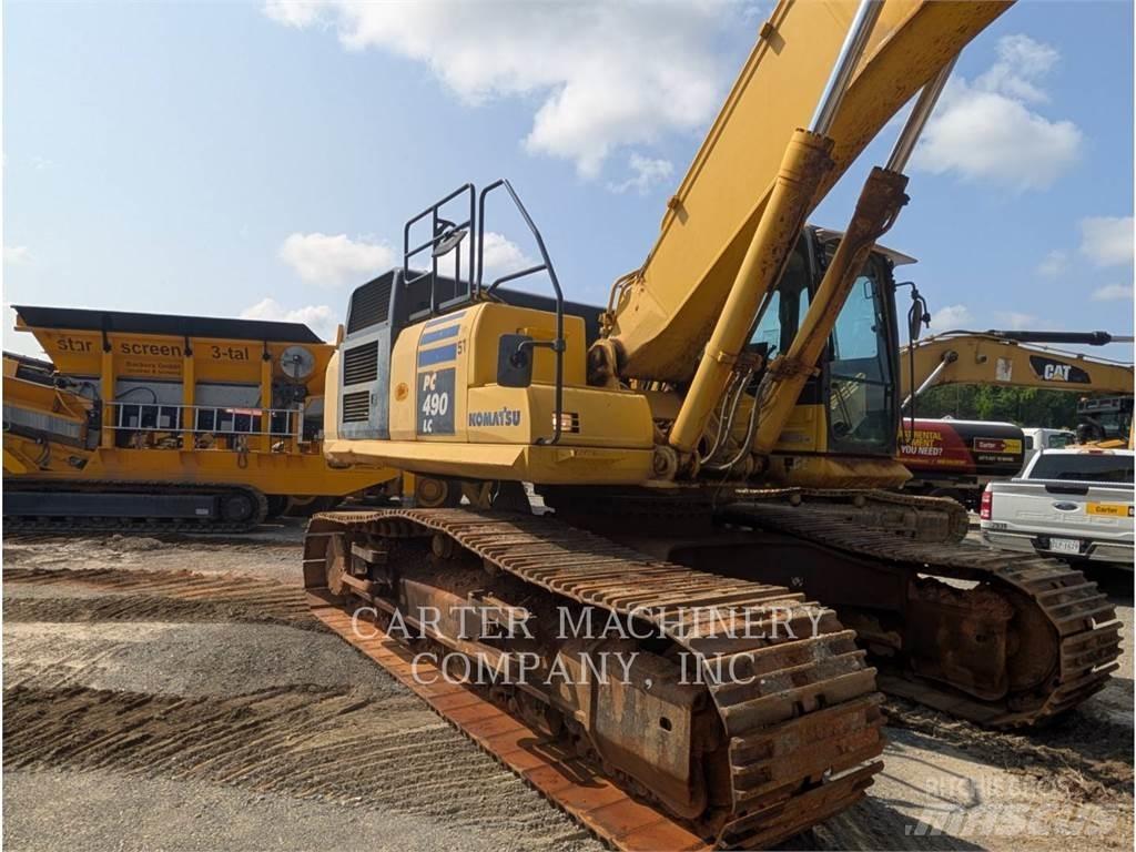 Komatsu PC490 Crawler excavators