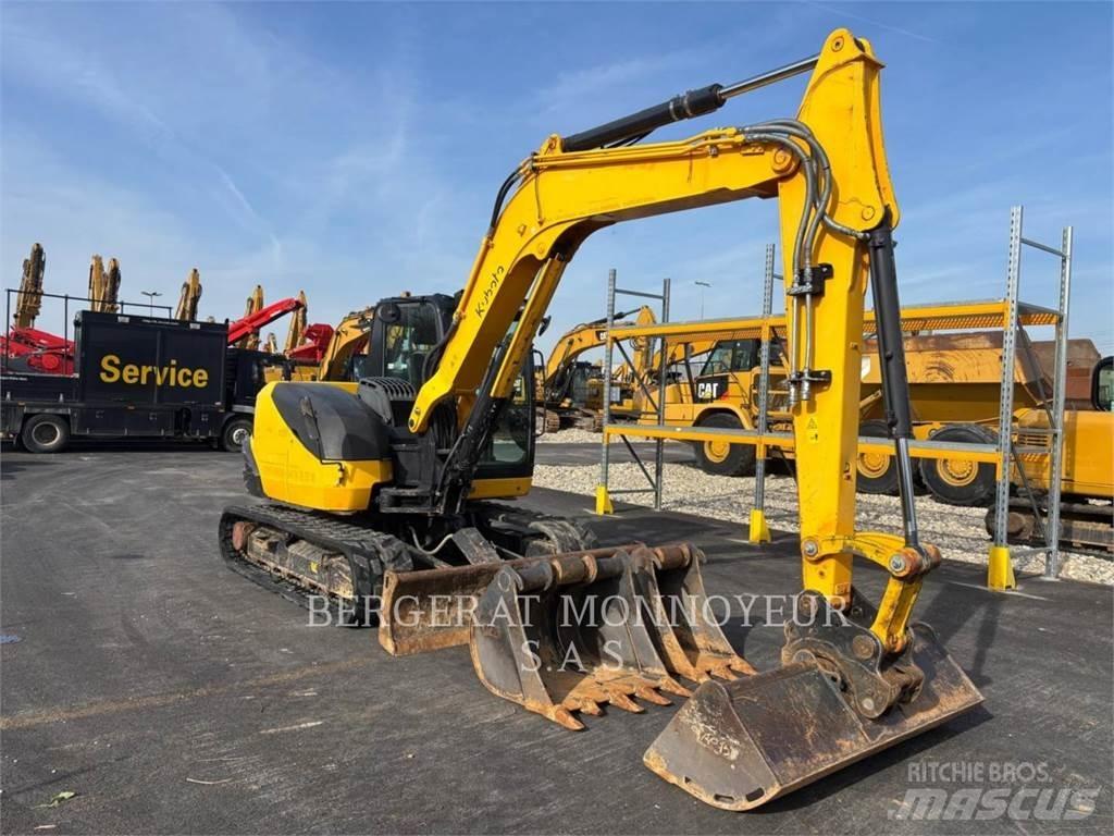 Kubota KX080.4 Crawler excavators