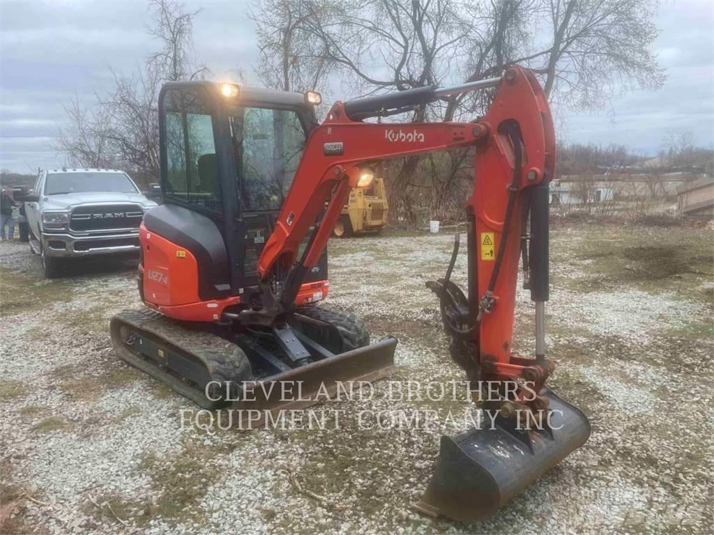 Kubota U27-4 Crawler excavators