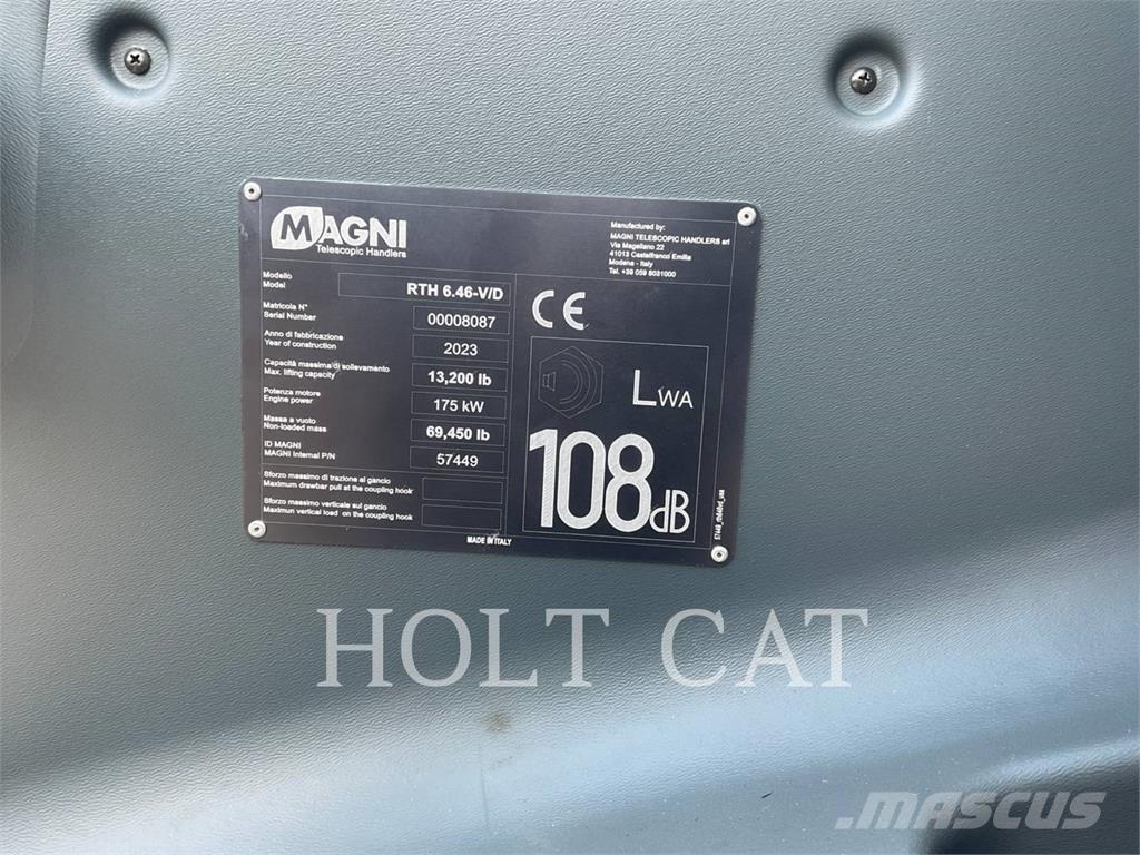 Magni RTH 6.46 Telescopic handlers