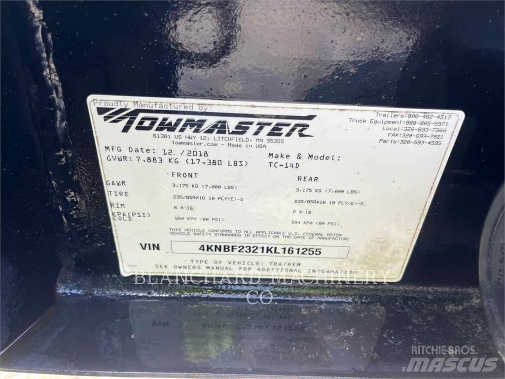 TOWMASTER TC-14D Other trailers