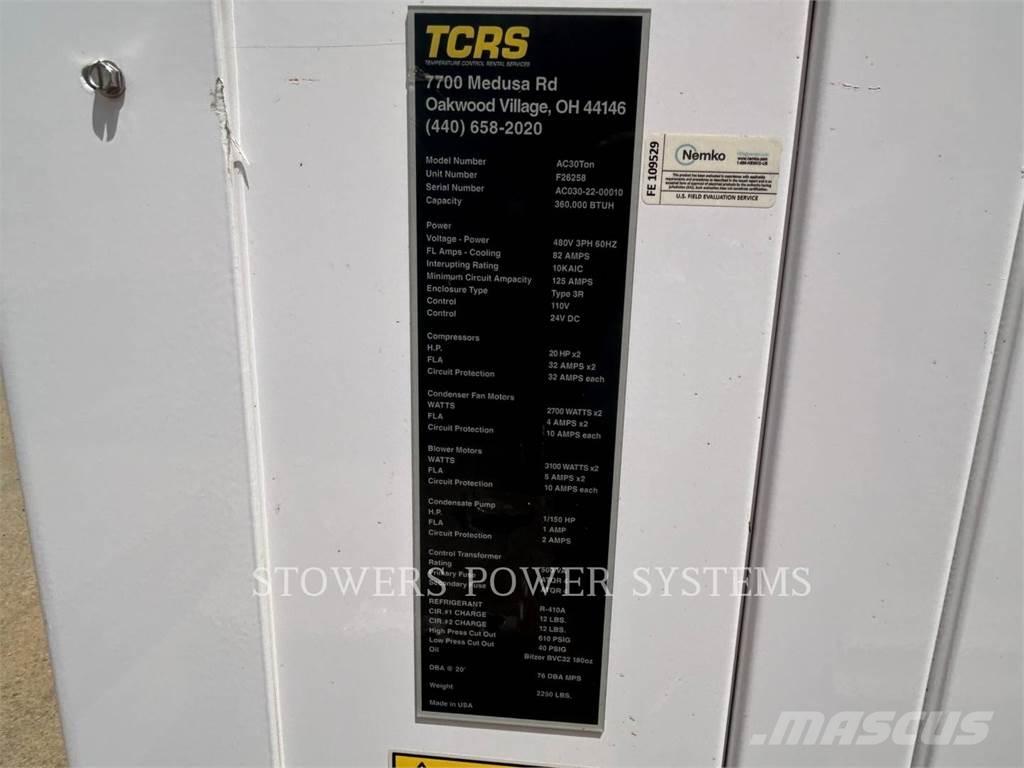 York 30 Heating and thawing equipment