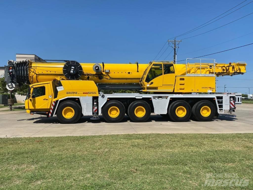 Grove GMK5250L All terrain cranes