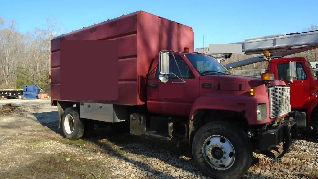 GMC C7500 Wood chip trucks