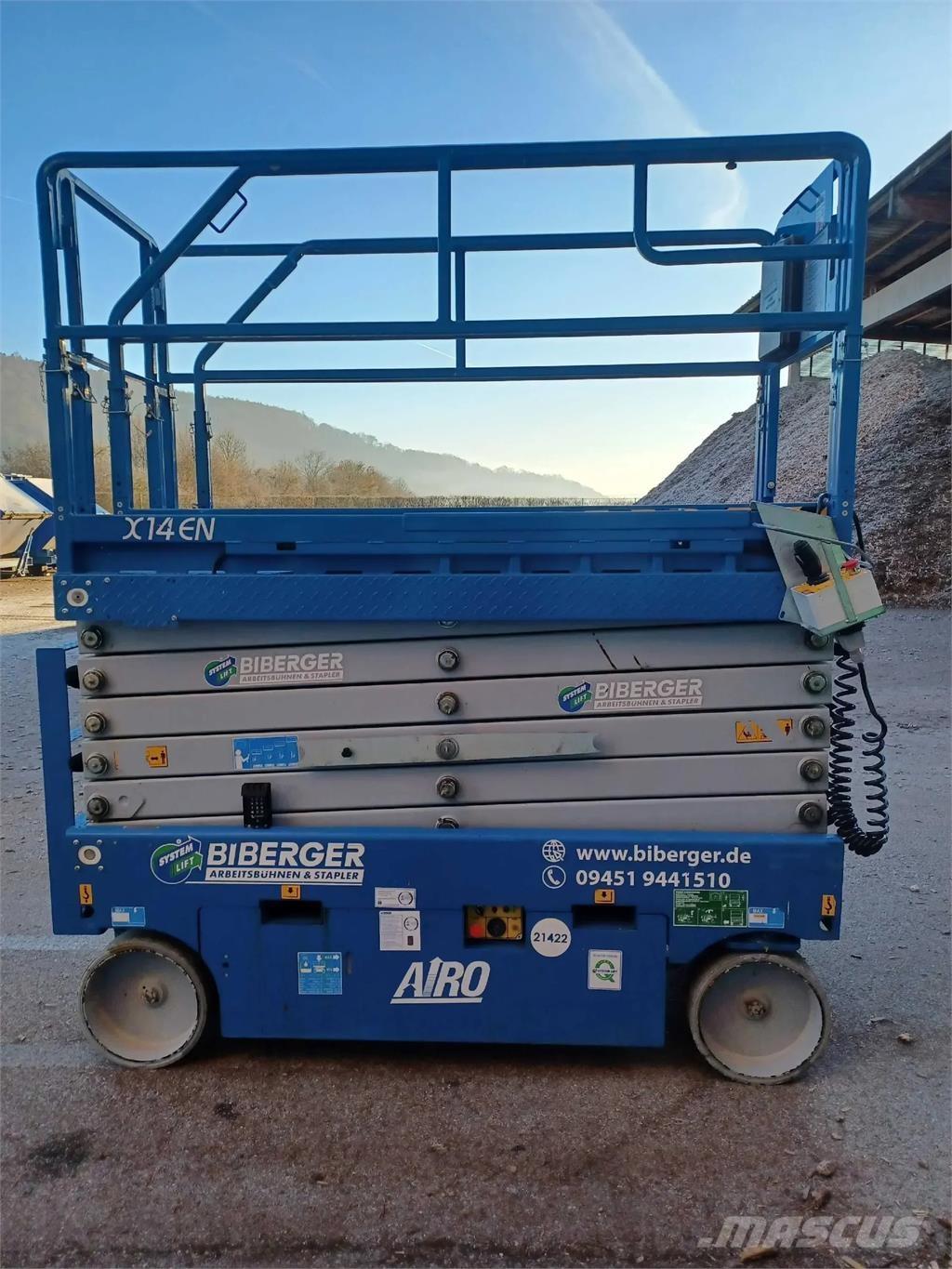 Aichi X14EN Scissor lifts