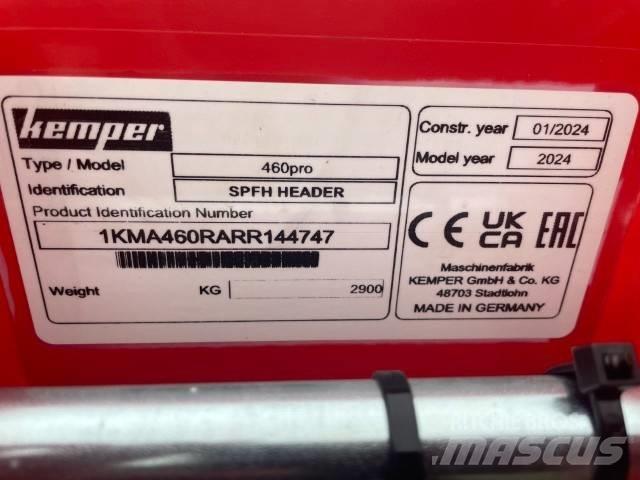 Kemper M 460 Pro Combine harvester accessories