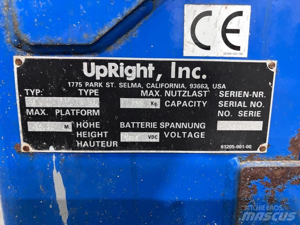 UpRight SL20 Scissor lifts