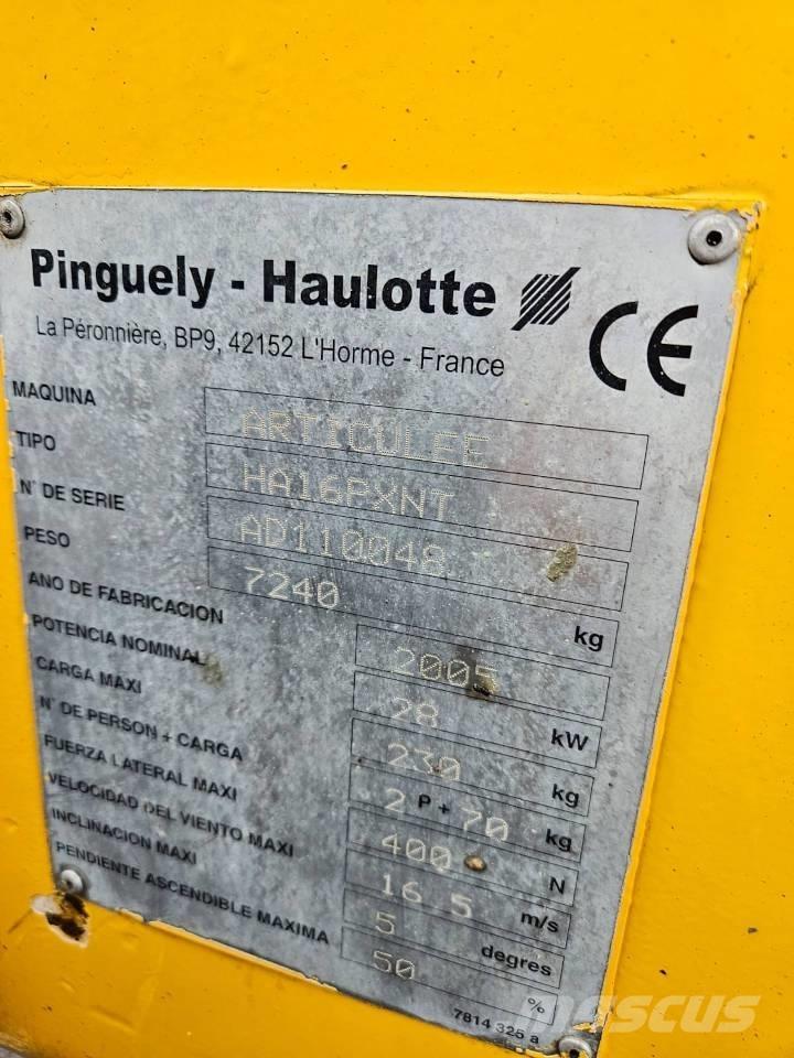 Haulotte HA 16 SPX Articulated boom lifts