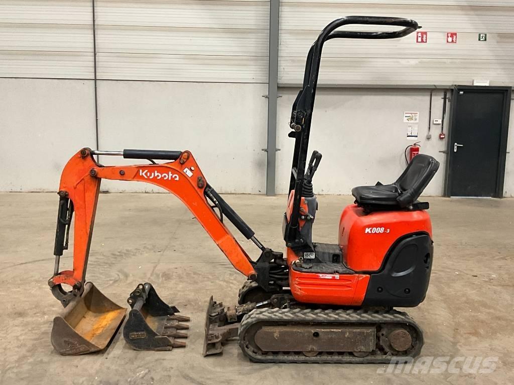 Kubota K 008-3 Mini excavators < 7t (Mini diggers)