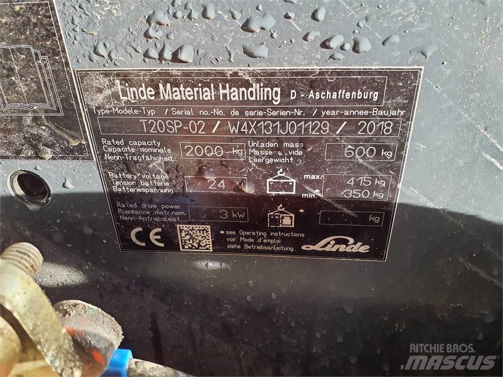 Linde T20SP kurz Low lifter
