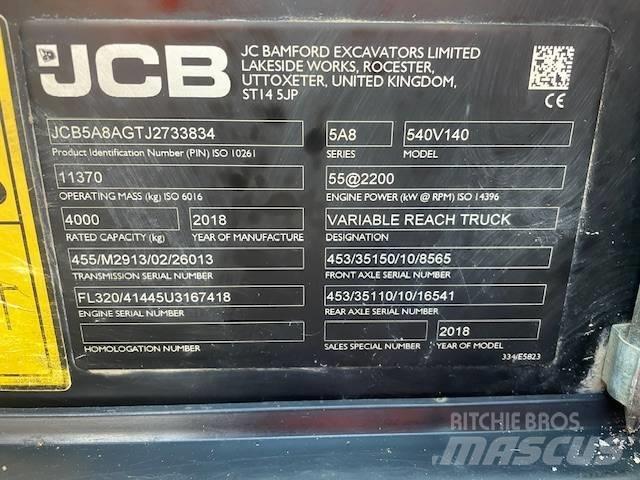 JCB 540-140 Telescopic handlers