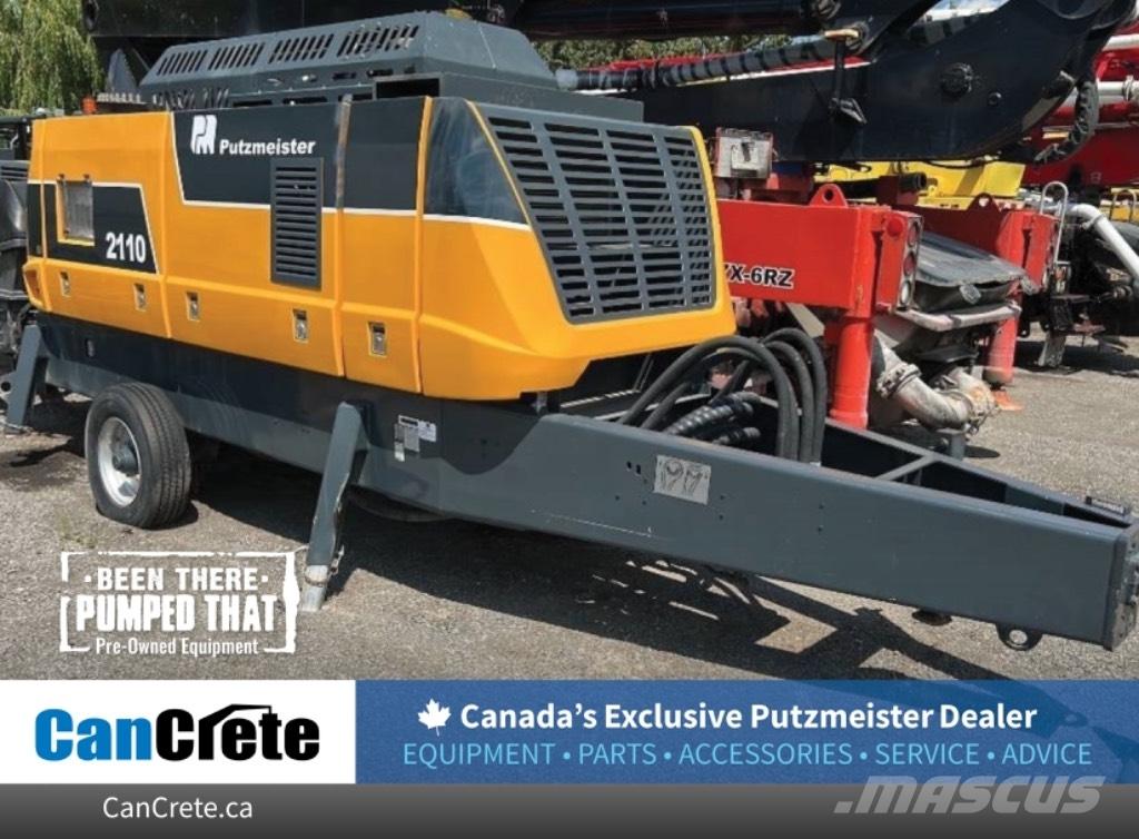 Putzmeister BSA 2110 Concrete pumps