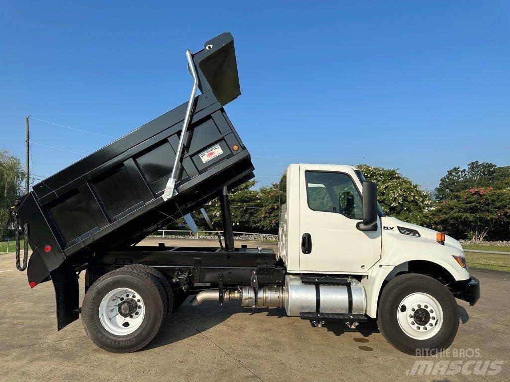 International MV Tipper trucks