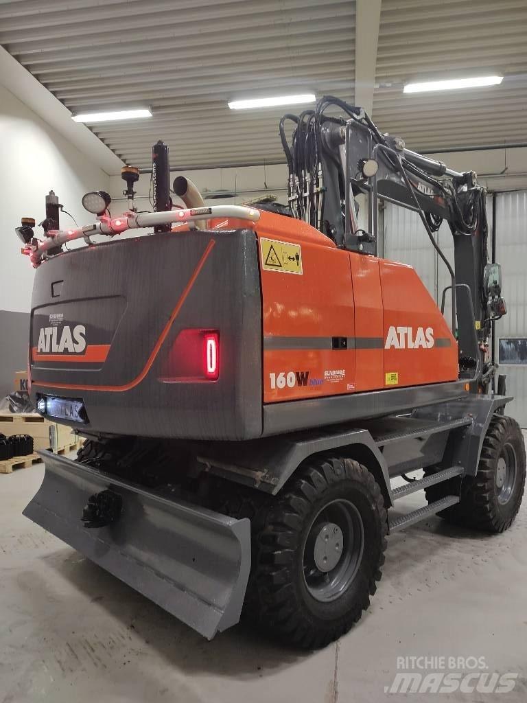 Atlas 160 W Wheeled excavators