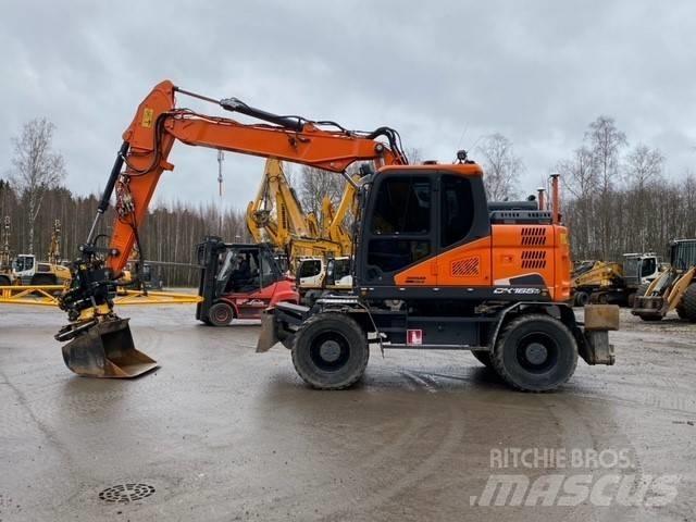 Doosan DX165W-5 Wheeled excavators