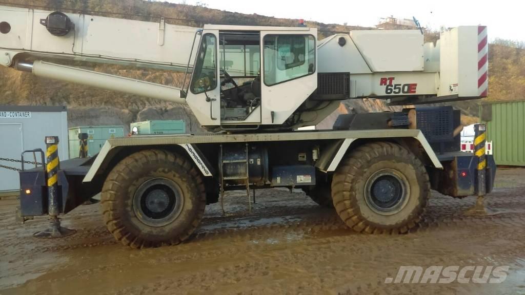 Grove RT 650 E Rough terrain cranes